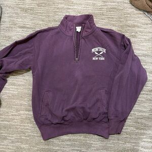 Montauk Gildan Purple Women's Quarter Zip
